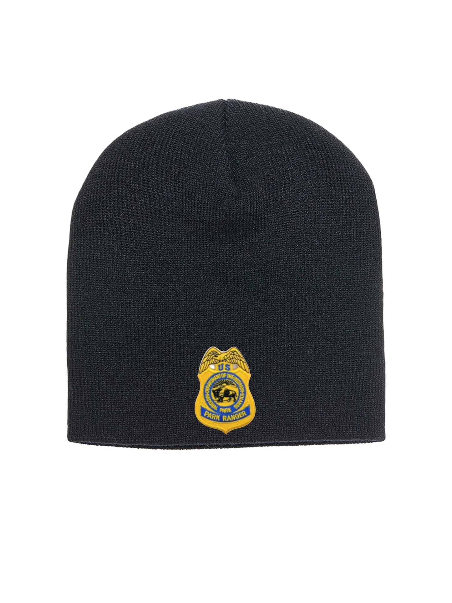 NPS BADGE SKULL KNIT BEANIE