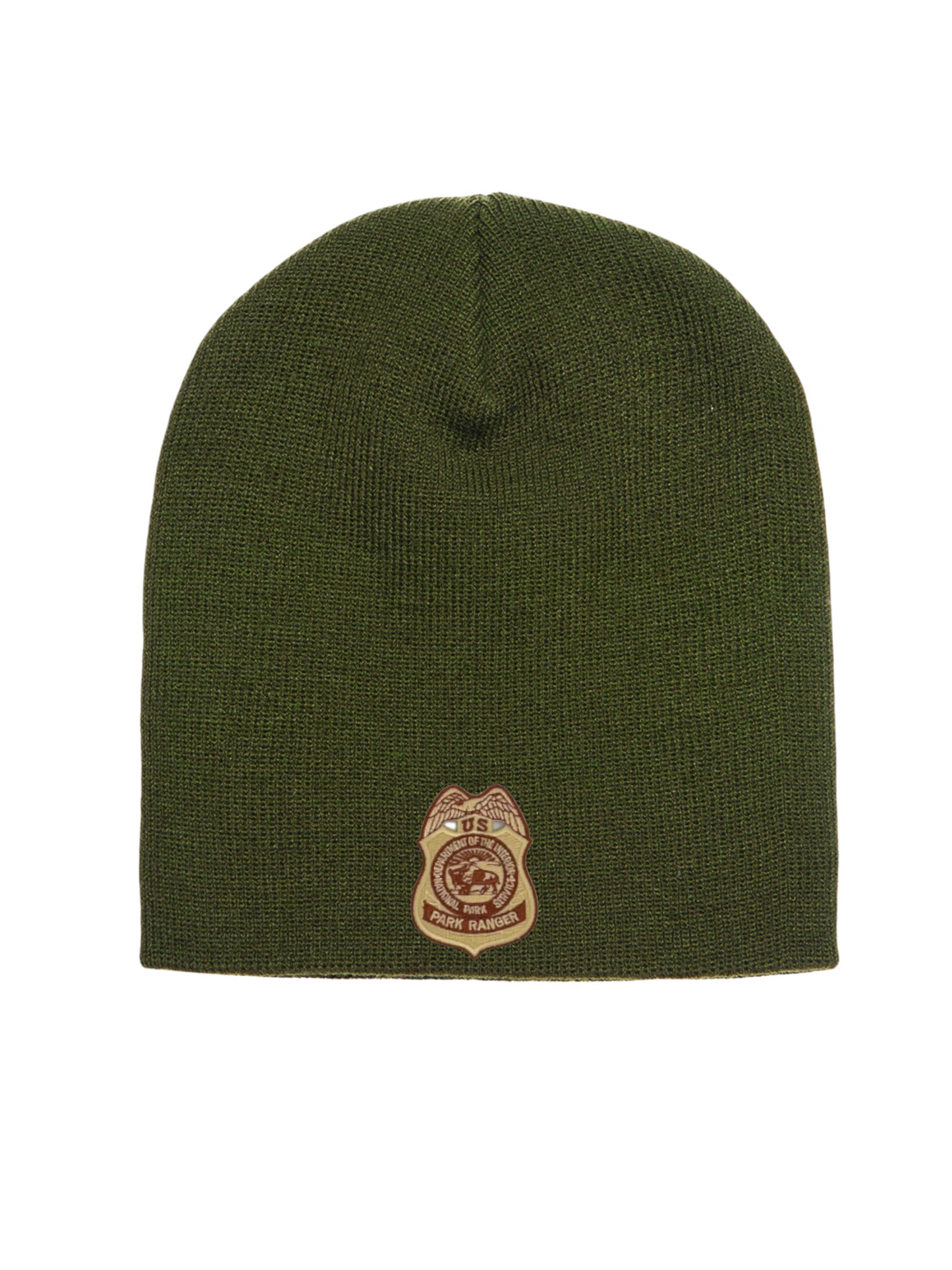 NPS BADGE SKULL KNIT BEANIE