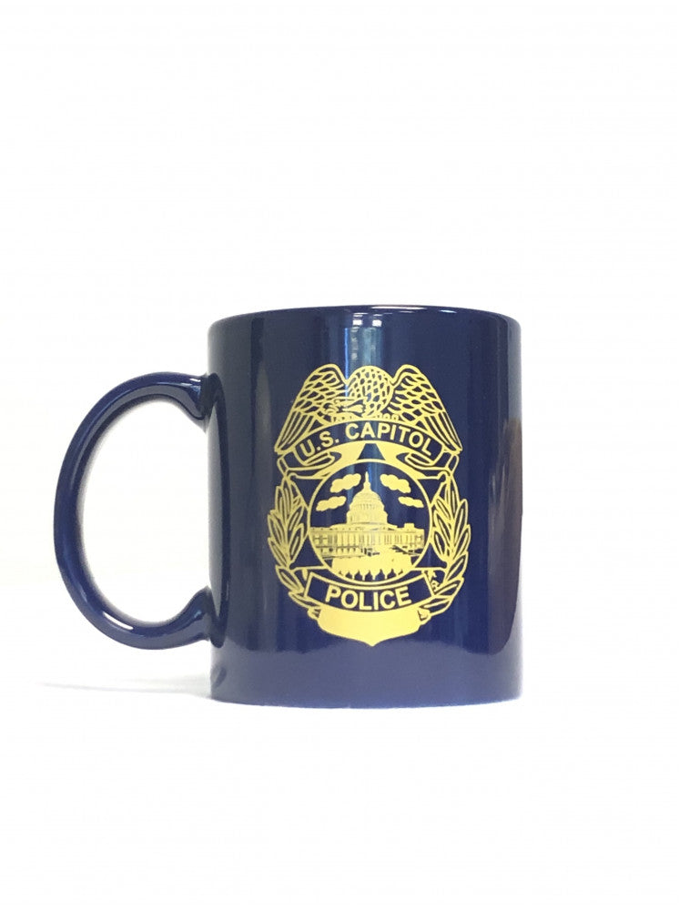 US CAPITOL POLICE COFFEE MUG-NAVY